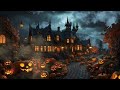 Haunted Halloween Night Spooky Mansion Ambience with Pumpkins & Creepy Sounds | #HauntedMansion