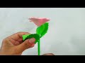 How to make Realistic, Eaey paper Roses | paper flower Diy | Rose flower making...