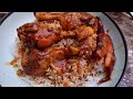 Stewed Chicken with Salt Jowl (Not a full video)