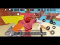 Playing a game call Bedwars with fans