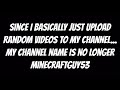 NEW CHANNEL NAME GUYS