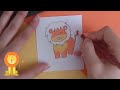 How to draw a lion 🦁easy step by step | #drawingwithme #lion #drawing