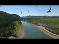 FLYING OVER WYOMING  (4K UHD) - Amazing Beautiful Nature Scenery with Piano  Music - 4K Video HD