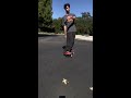 How to flip a skateboard without a kickflip #skateboarding #shorts