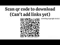 Vidmate (scan qr code) | can't add links yet