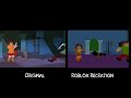 What a Night For a Knight Scooby Doo Roblox Recreation vs Original: Velma glasses scene Read Desc!