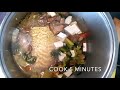 Vegan Tofu Mushroom Noodle Soup (ASMR)