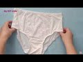 ✅🌺Sew beautiful panties in just 10 minutes / easy sewing underwear