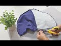 DIY Casual Denim Sling Chest Crossbody Bag Out of Old Jeans | Bag Tutorial | Upcycle Craft