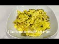 Stir Fry Eggs with Pickled Mustard Tuber/Preserved Vegetables, Breakfast Porridge/Congee [ENG SUB]