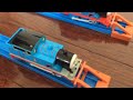 Plarail Thomas vs trackmaster 2009 Thomas speed test