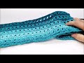 Easy Crochet Scarf | Bag O Day Free Crochet Tutorial #669 Subtitles Available