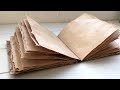DIY | How To Make An Easy Vintage Journal | Step By Step Tutorial For Beginners