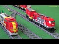 MEGA LEGO® train Action and Crash compilation!