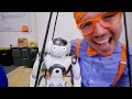 Blippi Meets Hans The Robot | Learning Robots for Kids | Educational Videos For Kids