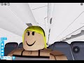 Playing cabin crew simulator in Roblox!