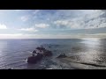 Bandon Beach Oregon drone flight