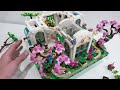 Double LEGO Botanical Garden Modular Building!