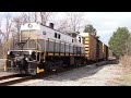 Switching & Smoking Alco S6! An Action-Packed Morning on The Depew Lancaster & Western Railroad!