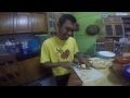 GOPR0010 (RAW) - Hasyim is slicing the omellette #ohsemtripperhentian