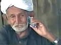 An old man who says Mahrbani to a caller on and on. :D :D