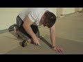 How to Install Rolled Rubber Flooring