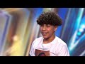 13-year-old Leon Ung ROCKS Måneskin dance performance | Auditions | BGT 2024