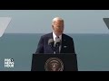WATCH LIVE: Biden delivers remarks on democracy at Pointe du Hoc in France