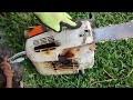 problems stihl 201tc have