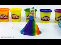 DIY How to Make Rainbow Ice Cream Popsicles with Clay