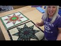 Quilting NOT On-Point!!!! Simple Six Star Sampler - EASY Tutorial!