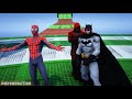 TEAM IRONMAN VS TEAM SPIDER-MAN | Super Racing Challenge Competition #334 (Funny Contest)