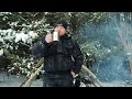 COLD AND DANGEROUS FOREST. THREE DAYS OF SURVIVAL AND UNITY WITH WILDLIFE. FULL FILM