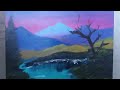 Painting Noob Fallows a Bob Ross Tutorial