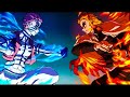 Akaza vs Rengoku Theme with movie vocals [Extended]