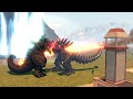 Godzilla Minus One Vs MechaGodzilla, Kiryu Type 3 and Showa Mechagodzilla - Roblox Kaiju Universe