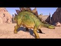 HERBIVORES vs 50x RAPTORS IN ARENA - Jurassic World Evolution 2