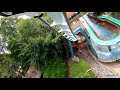 Busch Gardens - Apollo's Chariot HyperCoaster & Alpengeist Inverted Steel Coaster POV