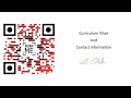 Business Cards and CVS with live QRS