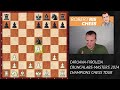 DEFEATING A SUPER GM IN ONLY 9 MOVES | Fabiano Caruana vs Alireza Firouzja | Crunshlabs Masters 2024