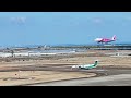 エコボンが仙台空港を離陸する瞬間#仙台空港 #q400 #エコボン