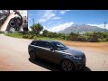 Land Rover Velar - Forza Horizon 5 | Logitech g29 + shifter gameplay (900° steering wheel setup)
