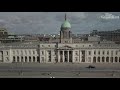 Coronavirus: drone footage shows empty streets of Dublin in lockdown
