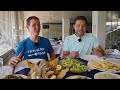 Seafood in Syria!! 🐟 FRIED FISH + Million Dollar View - Mediterranean Sea, Syria!!