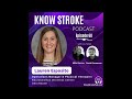 Know Stroke Podcast Episode 68-Lauren Esposito-OhioHealth Neuroscience Wellness Center