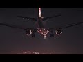 伊丹空港・飛行機動画／Itami/Osaka Airport, Plane Spotting／Itami Night Flight 2024, #2／大阪国際空港（千里川・夜景）Japan