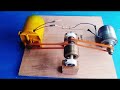 How to make flywheel free energy generator with contact alternator and DC motor free energy machine