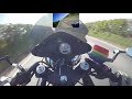 Video Game Mode! (POV w/ Rear View Camera) | Triumph Speed Four [Raw Onboard]