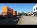 NS 8160 leads a short NS 278 W/ Dirty SD70IAC - Powell, TN (4/22/2024)