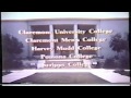 Claremont Colleges promotional video, circa 1963